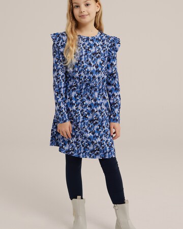 WE Fashion Skinny Leggings in Blue