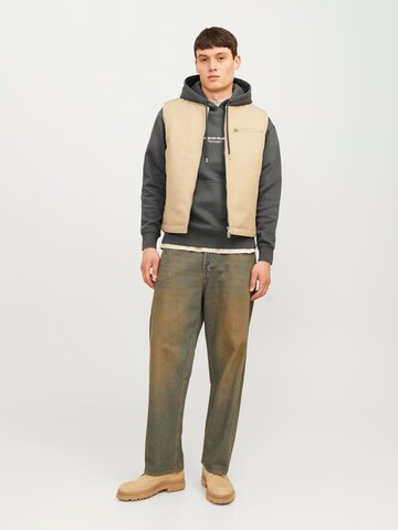 JACK & JONES Sweatshirt 'JORVesterbro' in Grijs