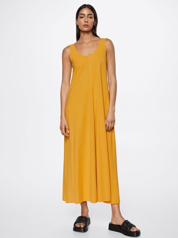 Robe 'RIBET' MANGO en orange