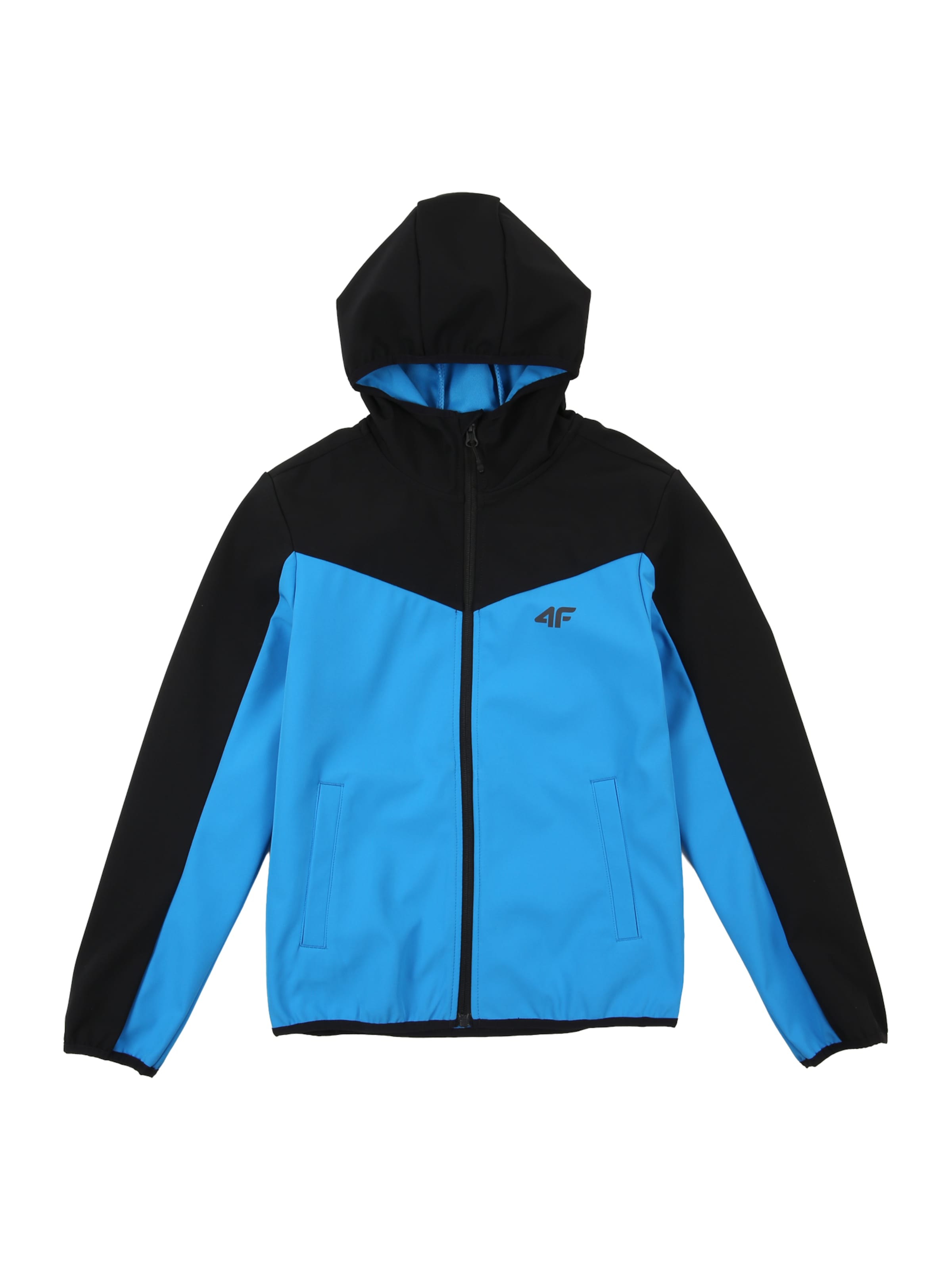 4F Junior Спортно яке в синьо: отпред