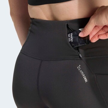 ADIDAS PERFORMANCE Skinny Workout Pants in Black