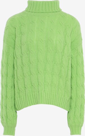 Pull-over Libbi en vert : devant