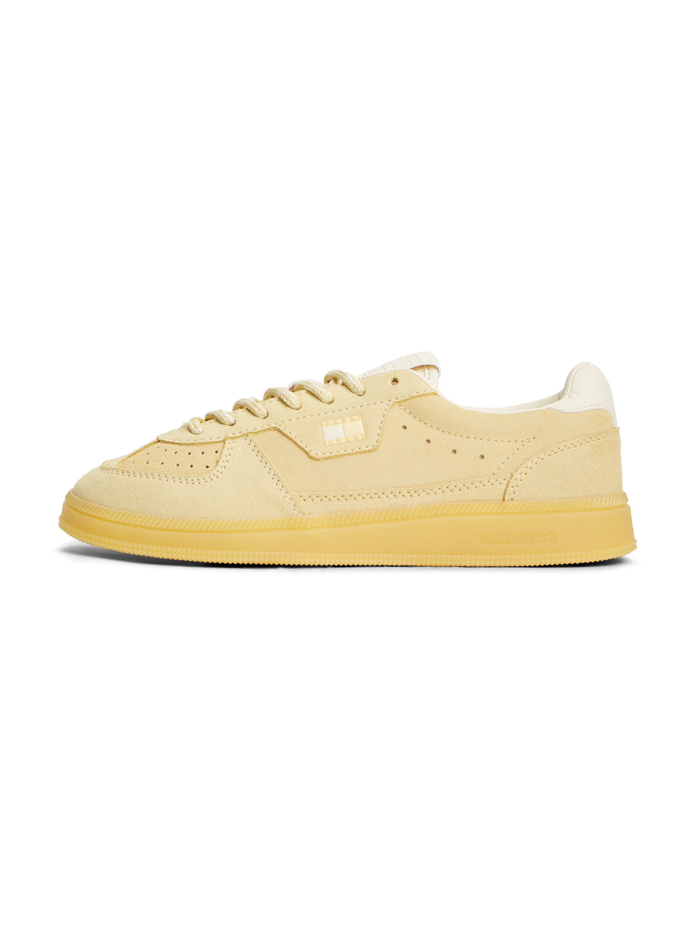 Baskets basses 'The Greenwich' Tommy Jeans en jaune : devant