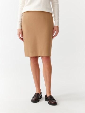 TATUUM Rok 'MONO 1' in Beige: voorkant