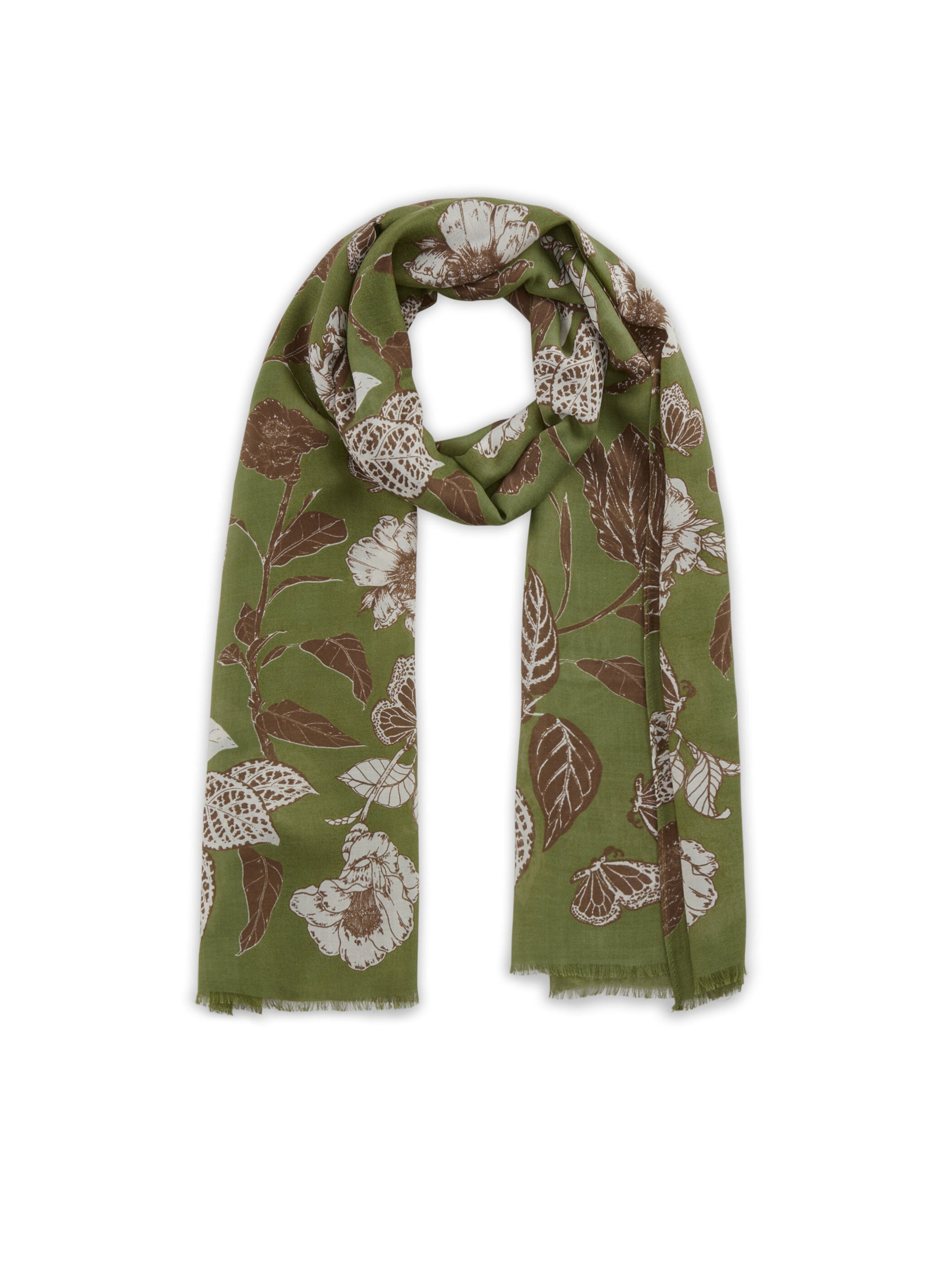 Écharpe CODELLO en vert : devant