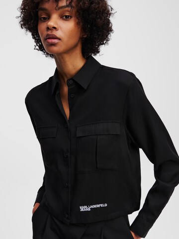KARL LAGERFELD JEANS Blouse in Zwart