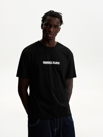 Bershka Shirt in Black