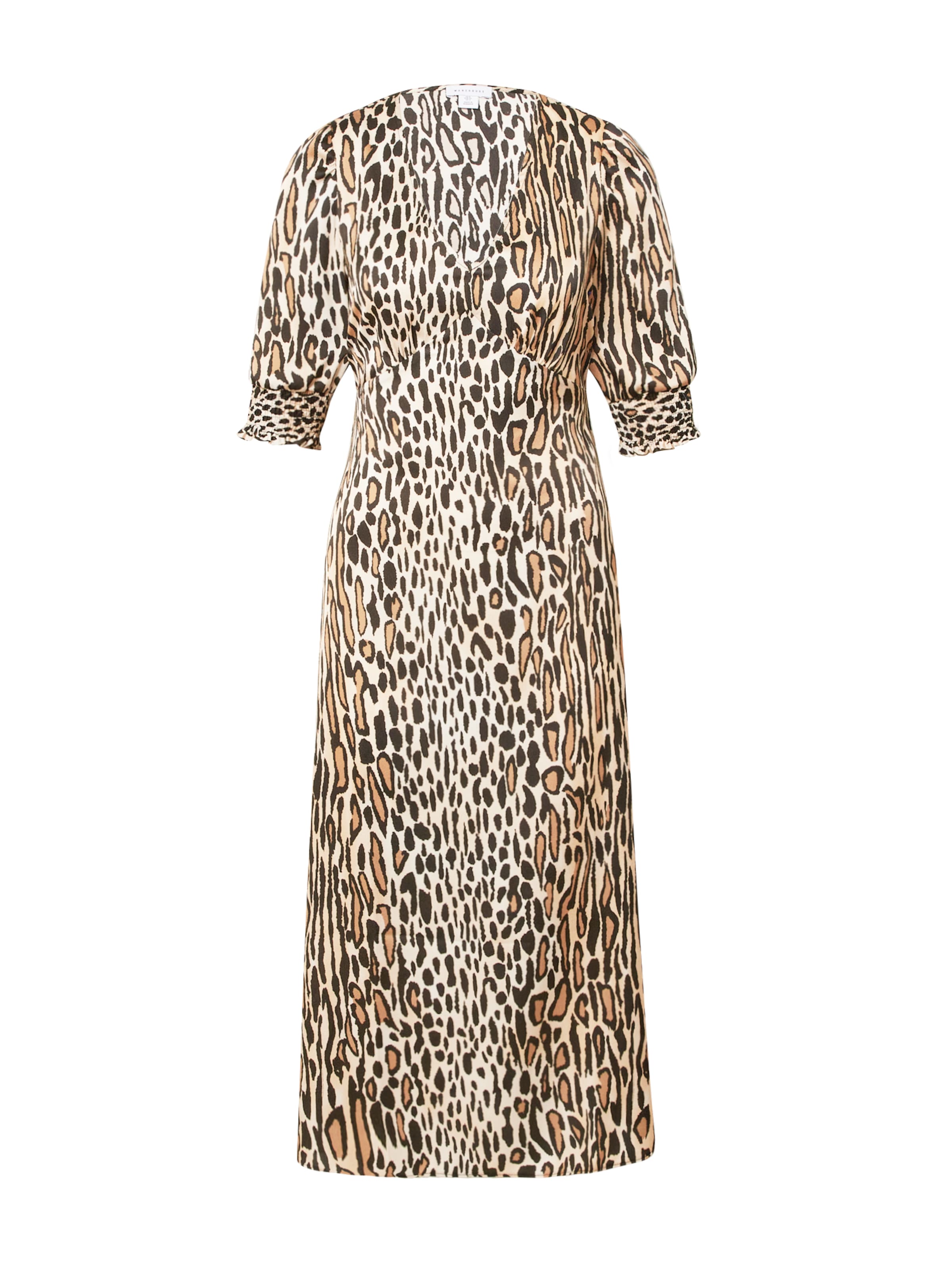 Warehouse Рокля в бежово: отпред