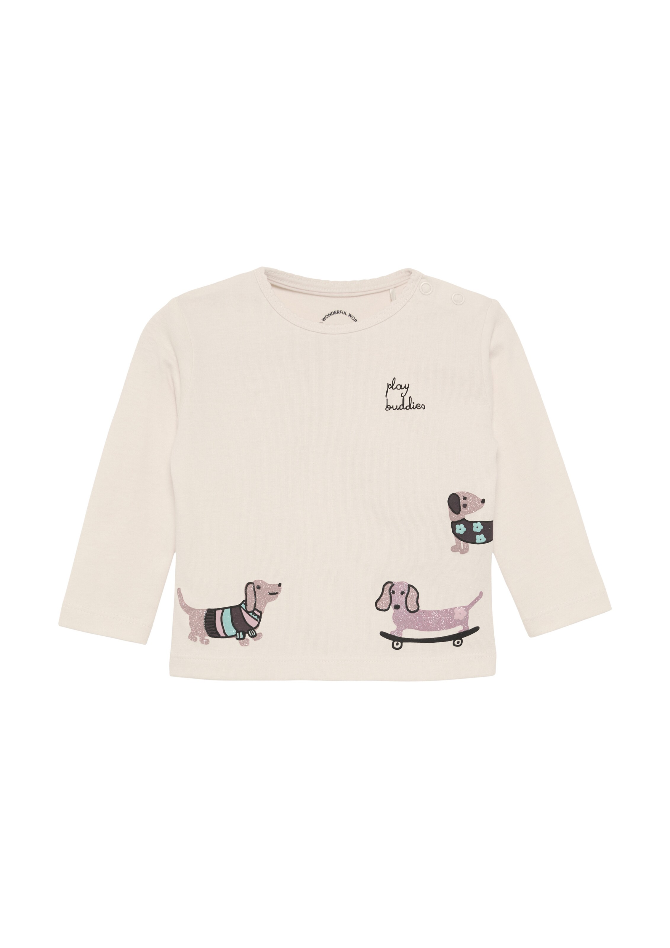 s.Oliver Shirt in Beige: Vorderseite