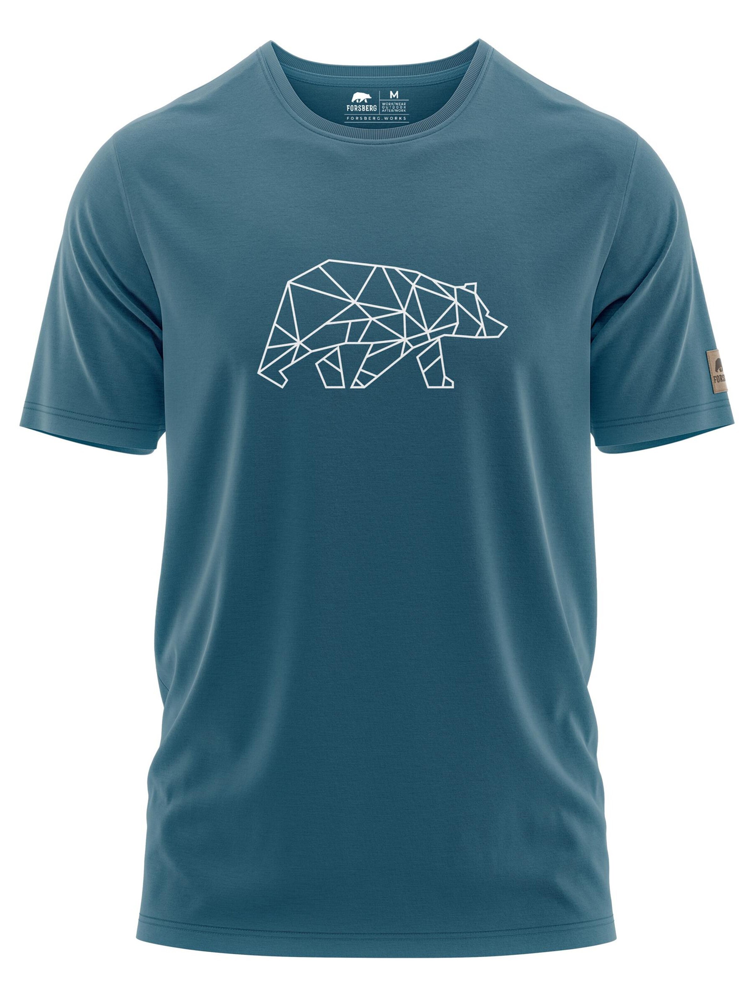 FORSBERG Shirt in Blue: front