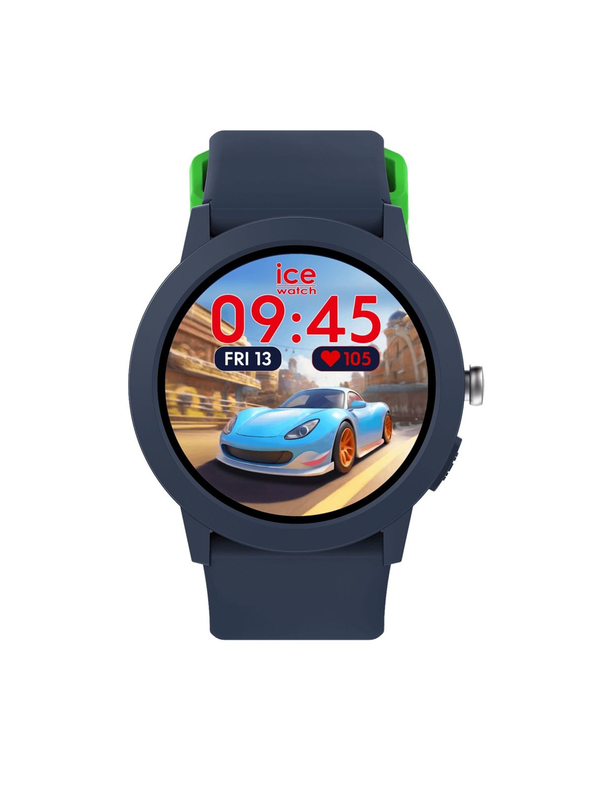 ICE WATCH Digital Watch 'Smartwatch ICE smart junior RD FM' in Blue: front