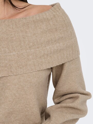 Pullover 'ONLJeanett' di ONLY in beige