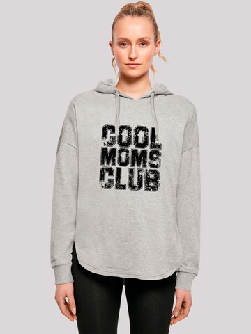 Sweat-shirt 'Mothers Day Modern Love Statement Trendy Slogan' F4NT4STIC en gris : devant