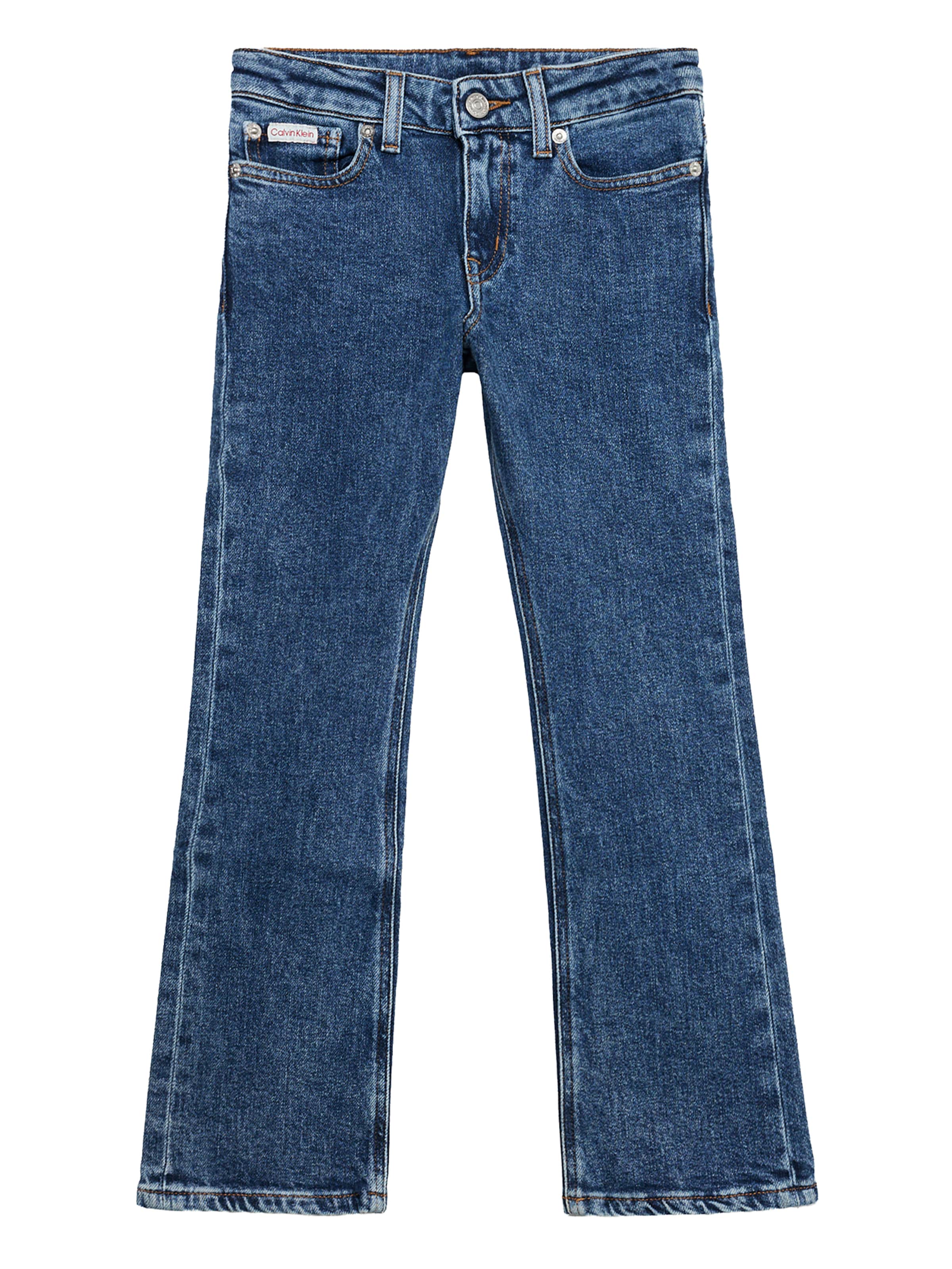 évasé Jean Calvin Klein Jeans en bleu : devant