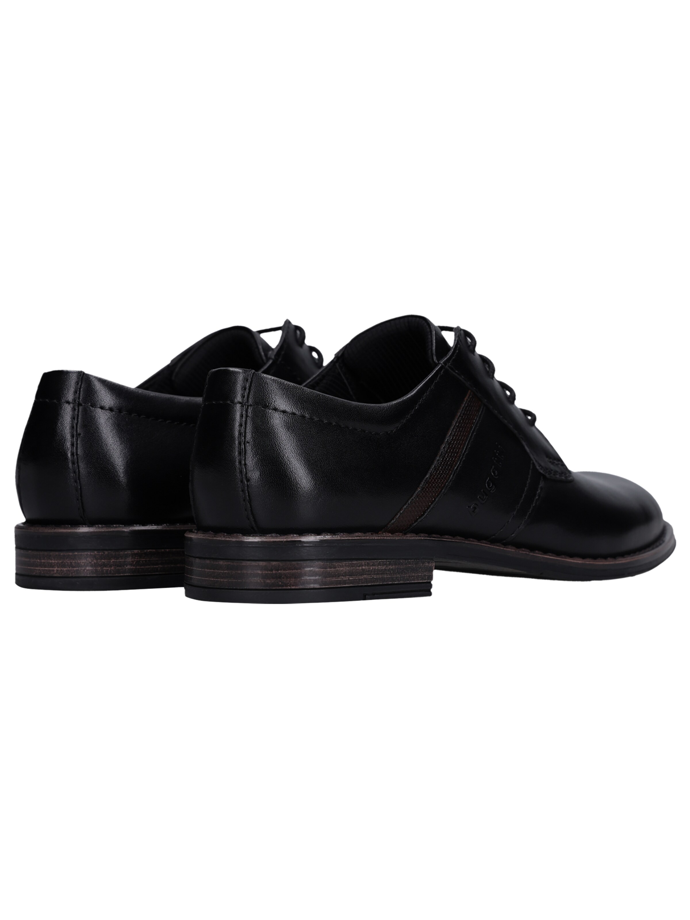 Chaussure à lacets bugatti en noir