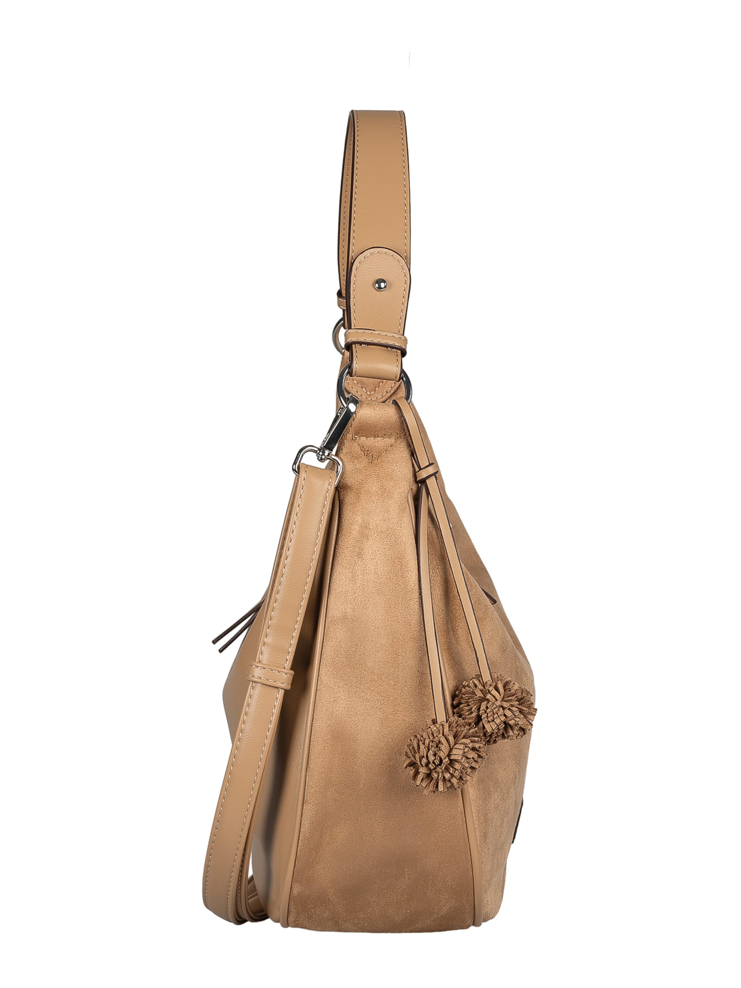TOM TAILOR Schultertasche 'Idra' in Beige