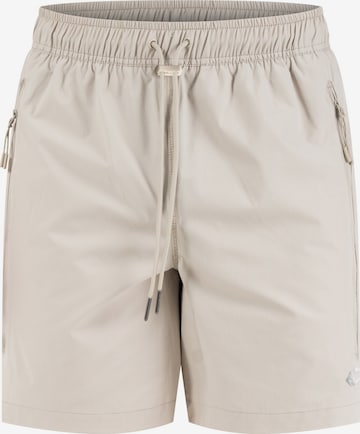 Smilodox Sports trousers ' Powerfit Riven ' in Beige: front