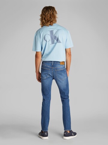 Calvin Klein Jeans Скинни Джинсы в Синий
