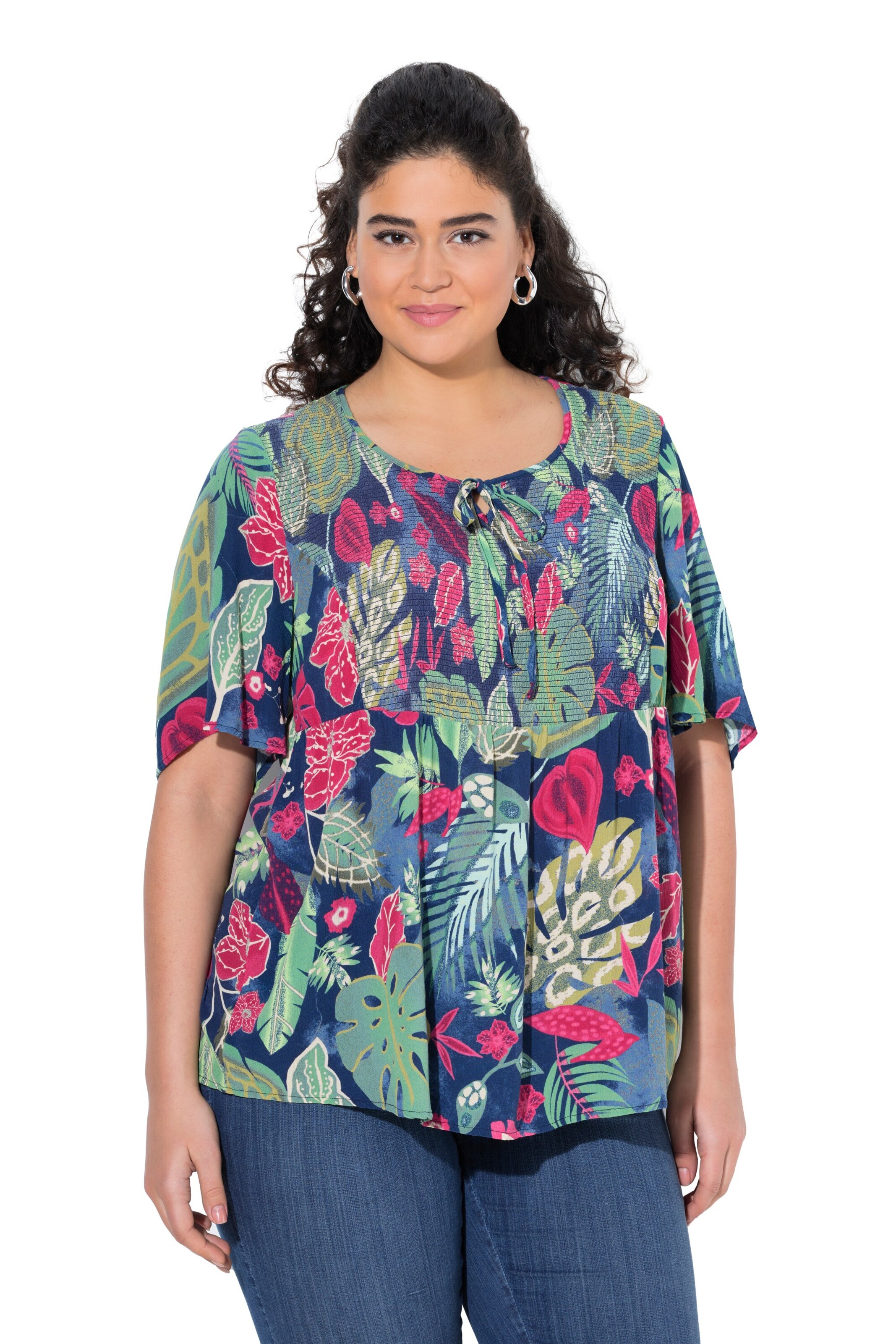 Ulla Popken Tunika in Mischfarben: Vorderseite