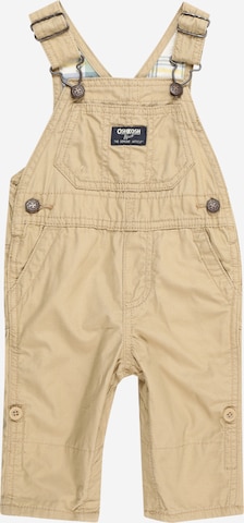 regular Pantaloni con pettorina di OshKosh in marrone: frontale