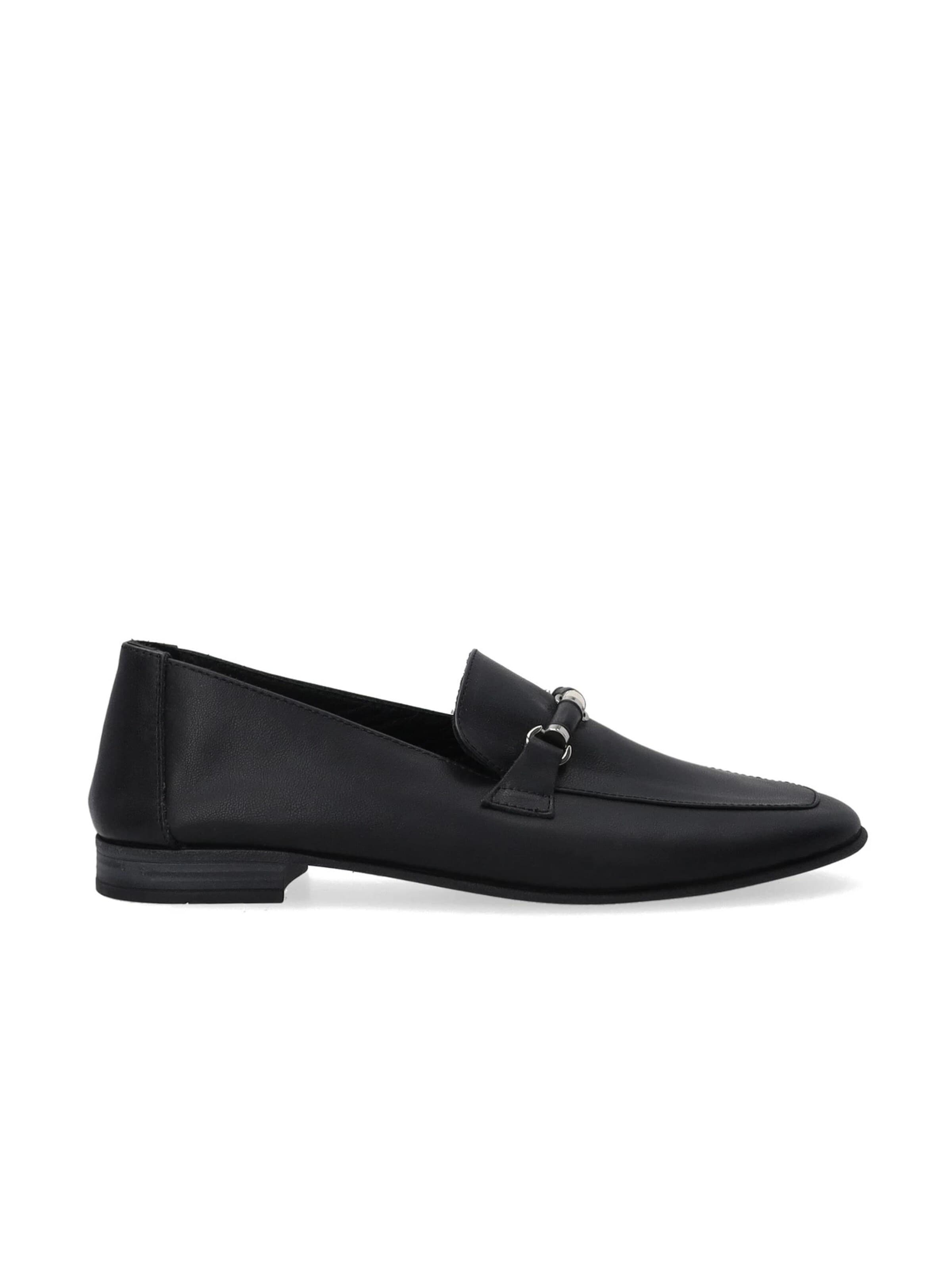 VENEZIA Moccasin 'Venezia' in Black: front