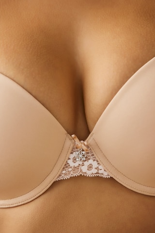 LASCANA Push-up Bra in Beige