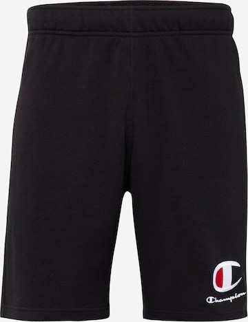 regular Pantaloni 'Legacy' di Champion Authentic Athletic Apparel in nero: frontale