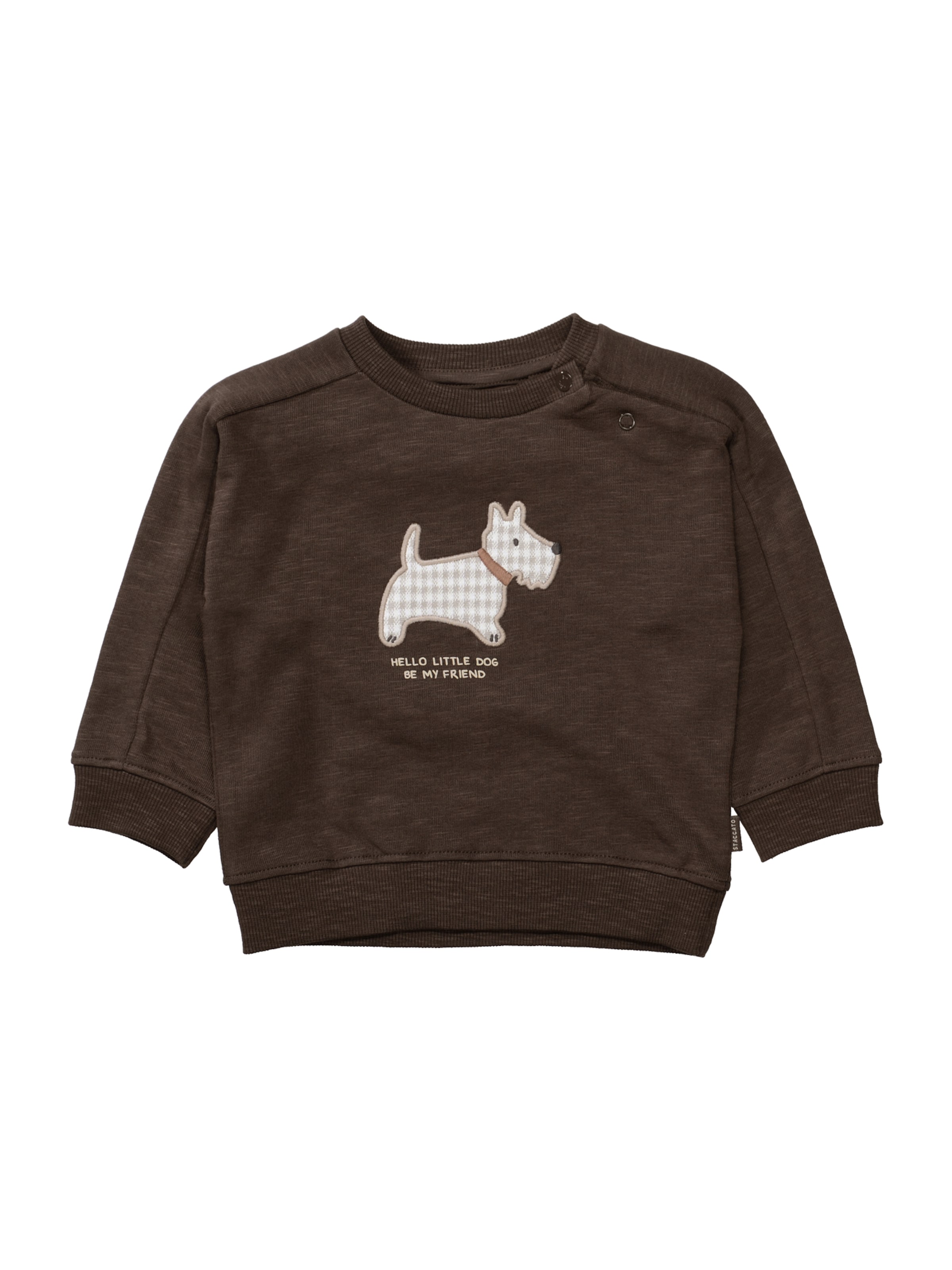STACCATO Sweatshirt in Brown: front
