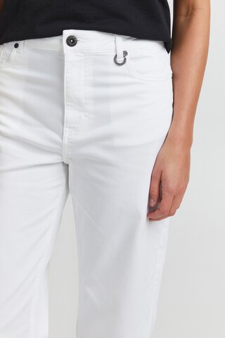 PULZ Jeans - Bootcut Vaquero en blanco