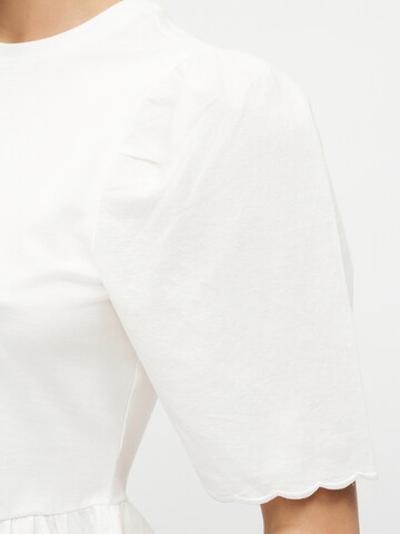 Tricou 'ONLVERONIKA' de la ONLY pe alb