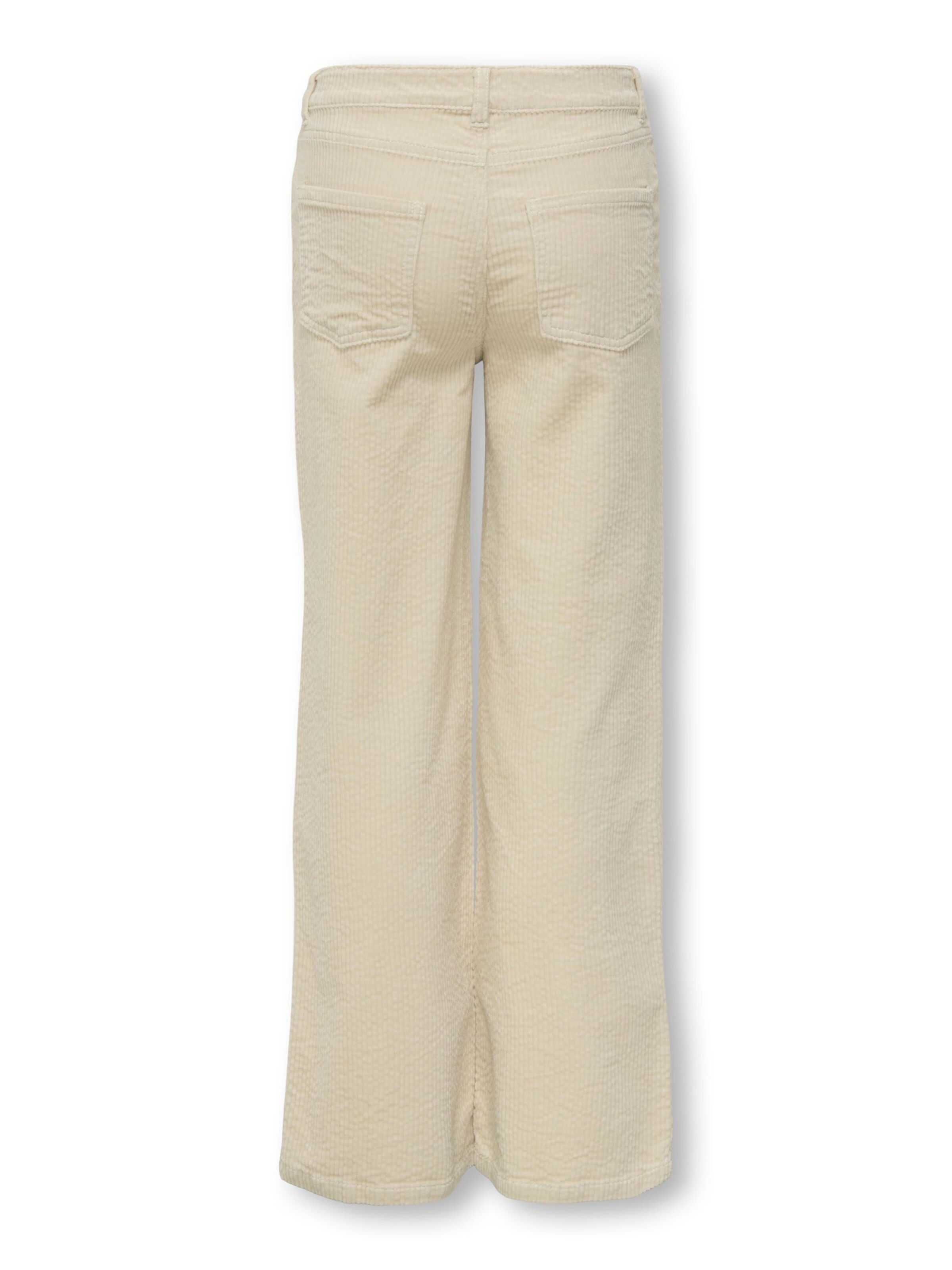 ONLY GIRLS Flared Bukser 'KOGELLA' i beige