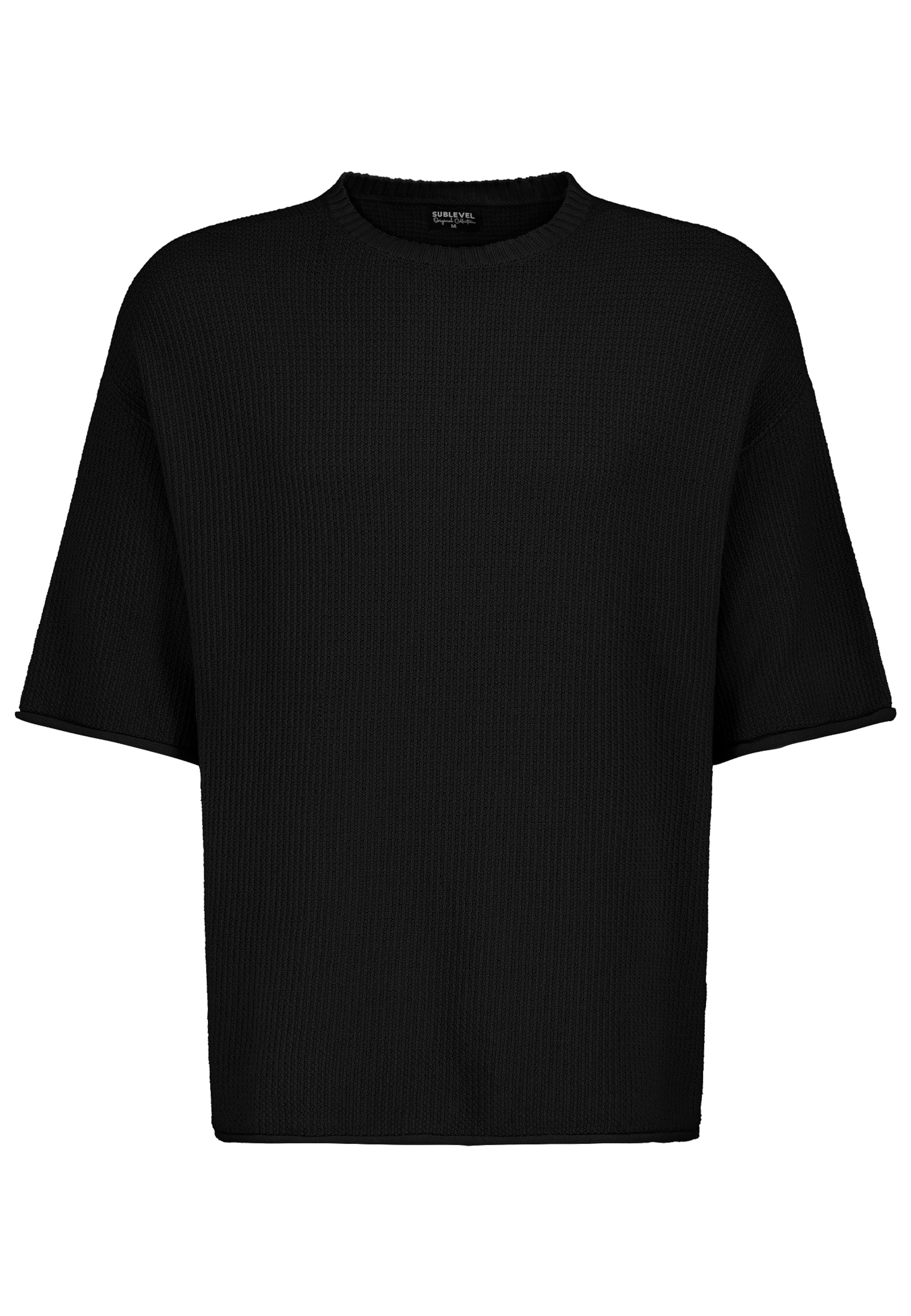 Sublevel Sweater in Black: front