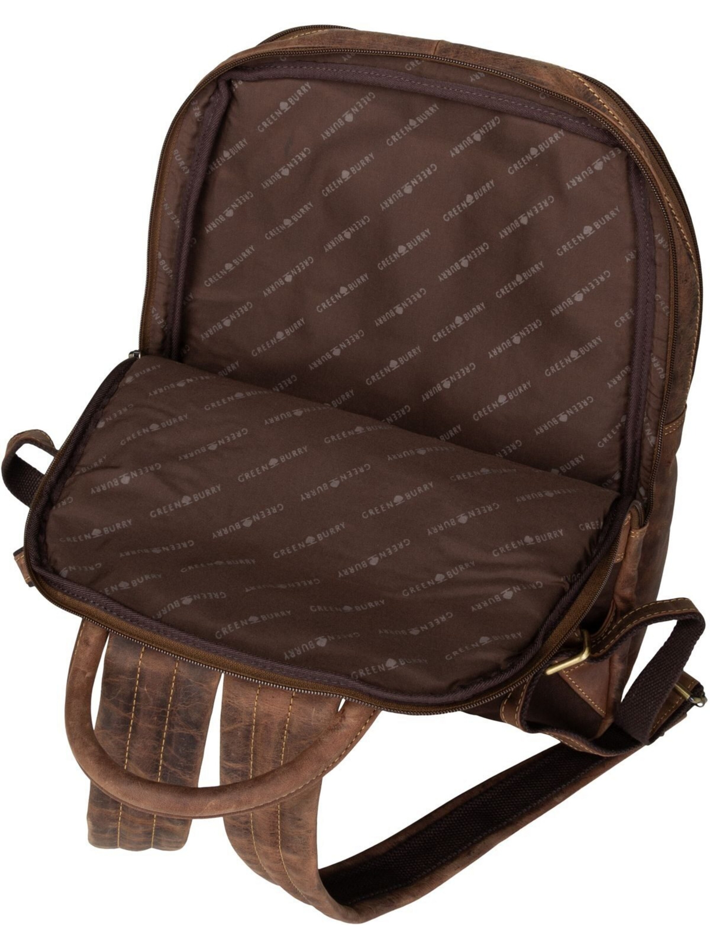 GREENBURRY Rugzak in Bruin