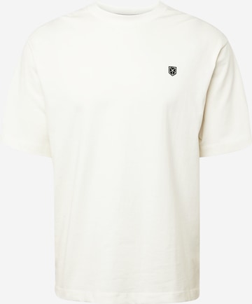 T-Shirt 'NOEL' JACK & JONES en blanc : devant