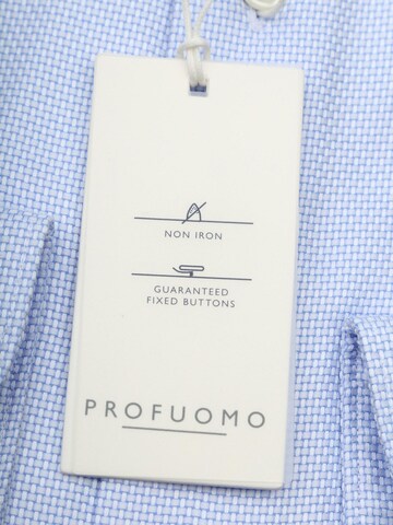 Profuomo Slim fit Button Up Shirt in Blue