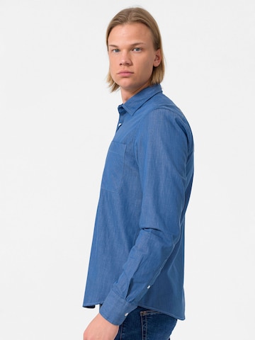 By Diess Collection Regular fit Button Up Shirt in Blue