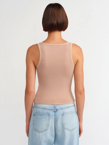 Dilvin Blouse in Beige