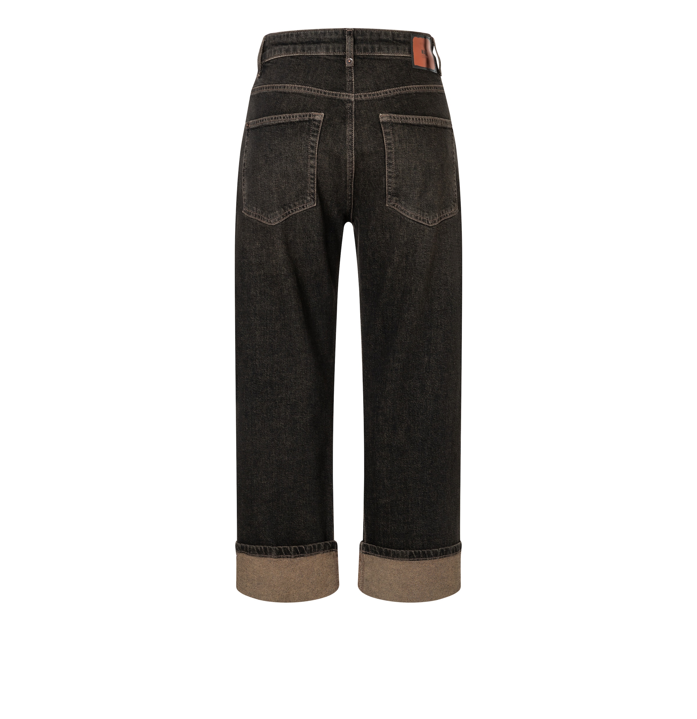 MAC Baggy Jeans in Braun