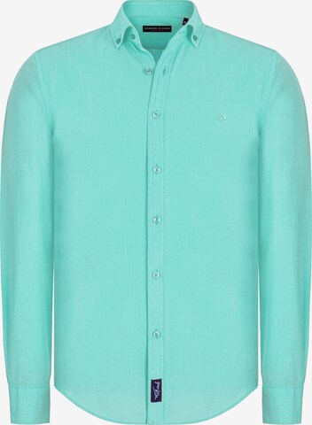 Giorgio di Mare Regular fit Button Up Shirt 'Mendy' in Green: front