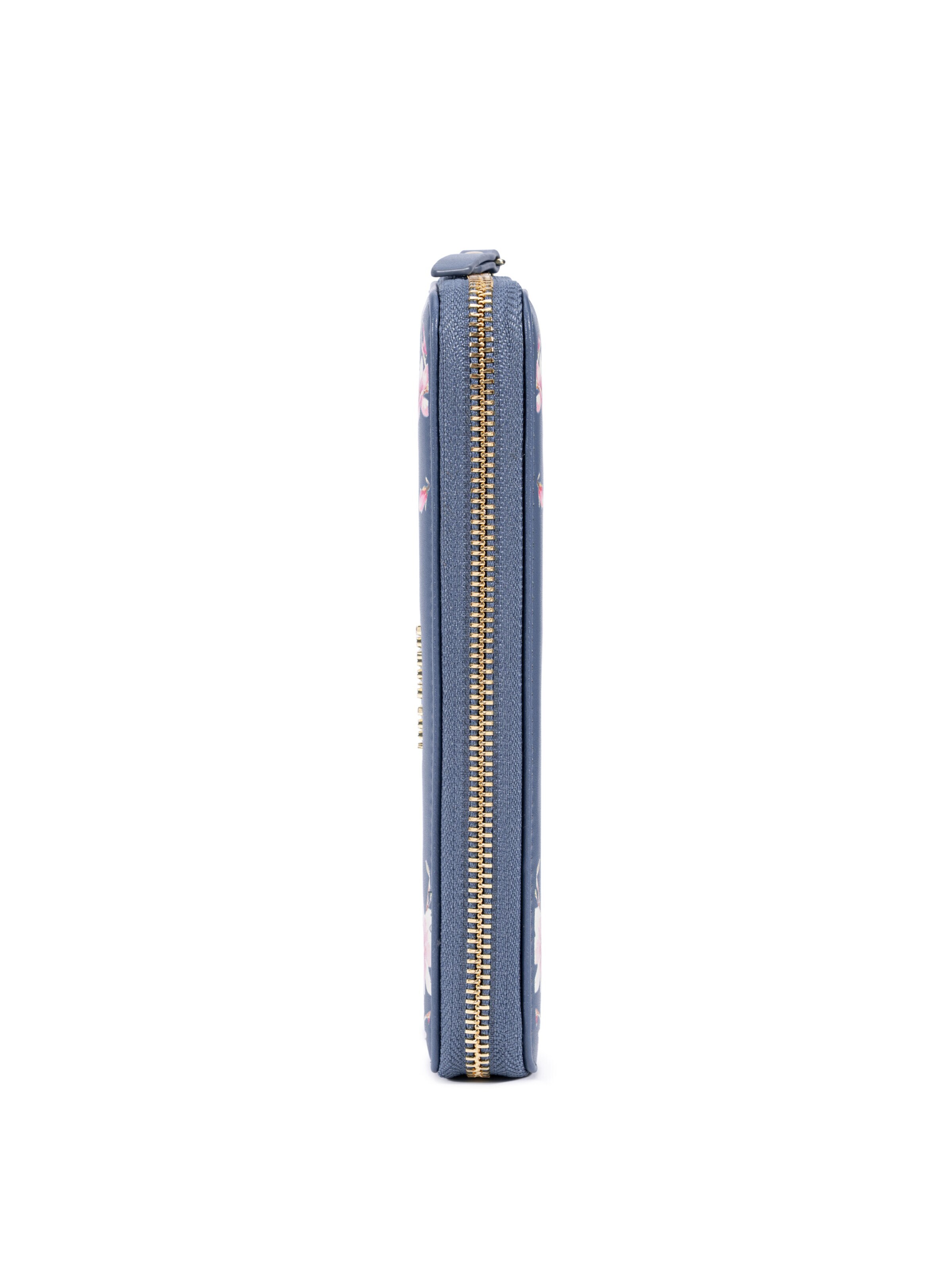 Portamonete 'Pomelo Best Portemonnaie Damen mit Blumenprint' di Pomelo Best in blu