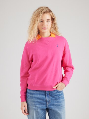Polo Ralph Lauren Sweatshirt in Roze: voorkant