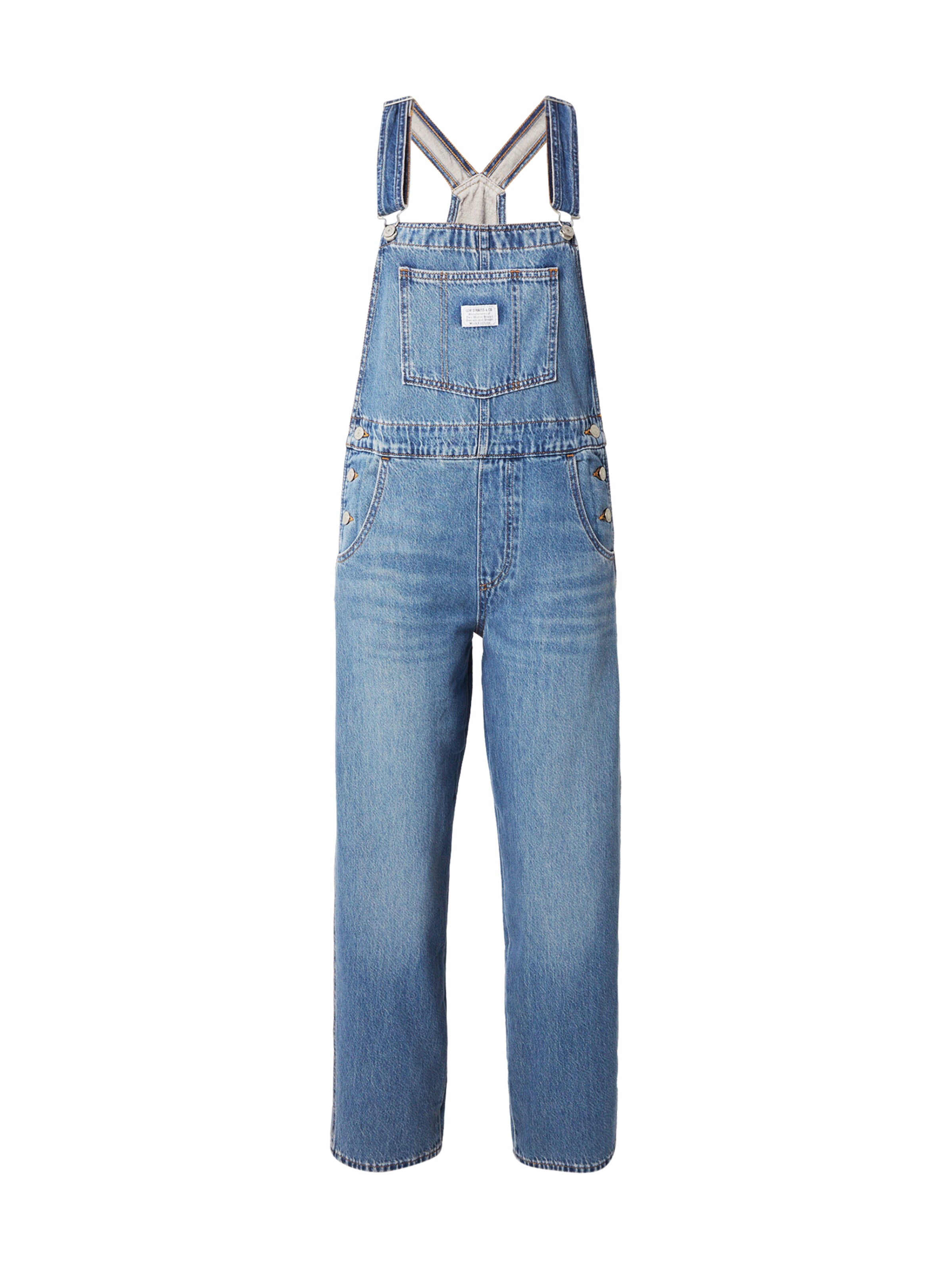 LEVI'S ® Szabványos Kantáros farmer - kék: elől