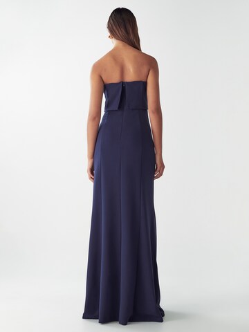 Robe de soirée 'Trenton' Willa en bleu : derrière