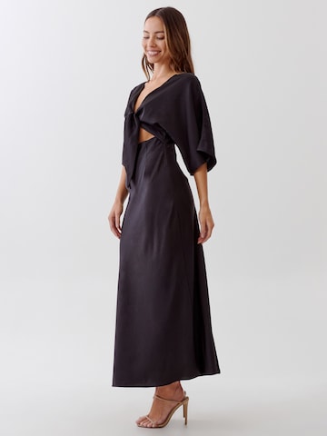 Tussah Dress 'KAILANI' in Black