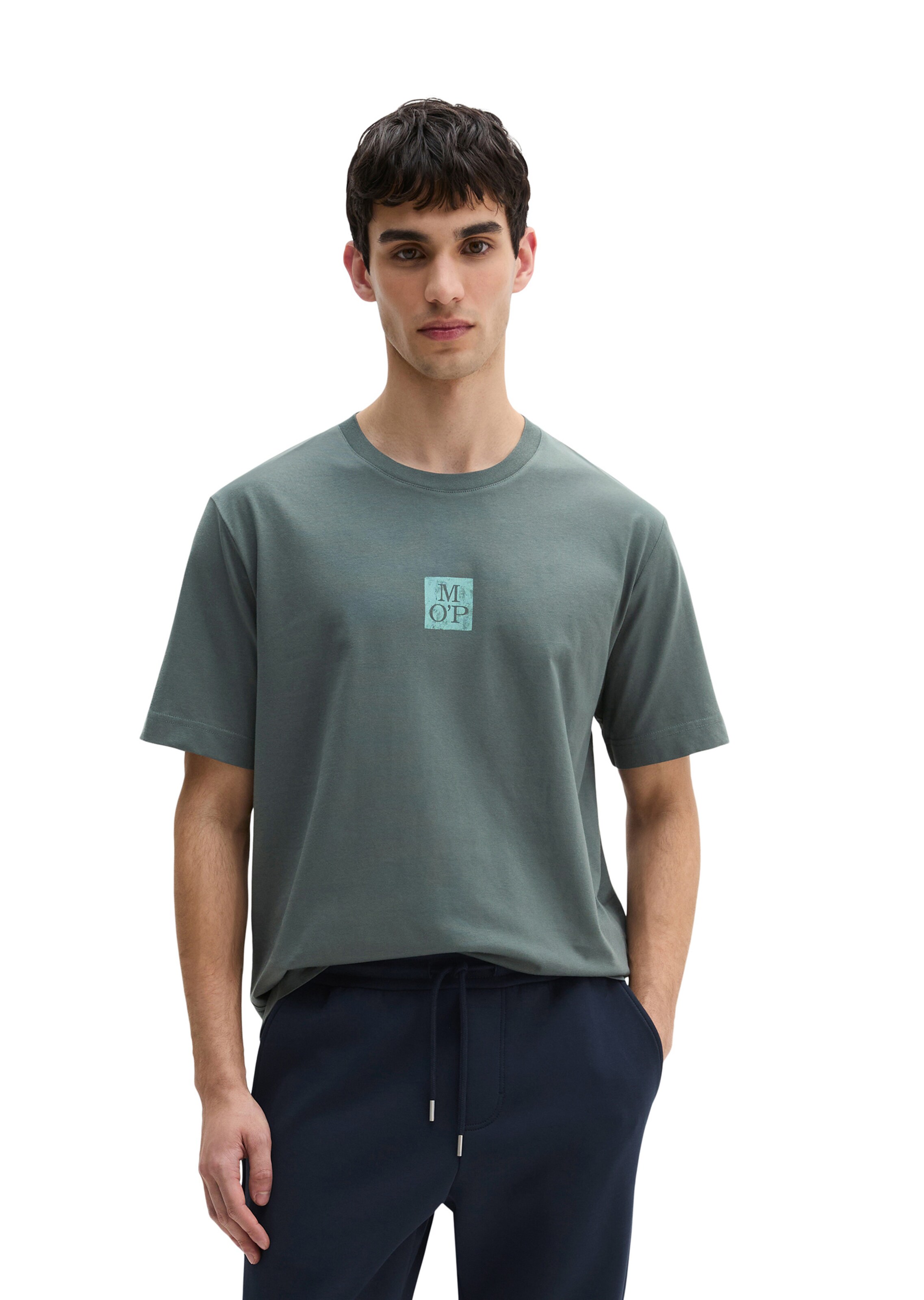 Marc O'Polo T-Shirt in Grau: Vorderseite