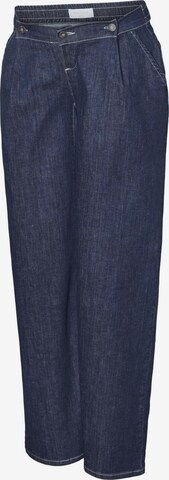 MAMALICIOUS Wide Leg Jeans 'HAMPTON' in Blau