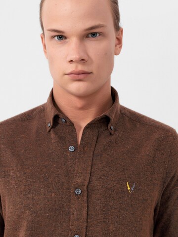 By Diess Collection Regular fit Skjorta i brun