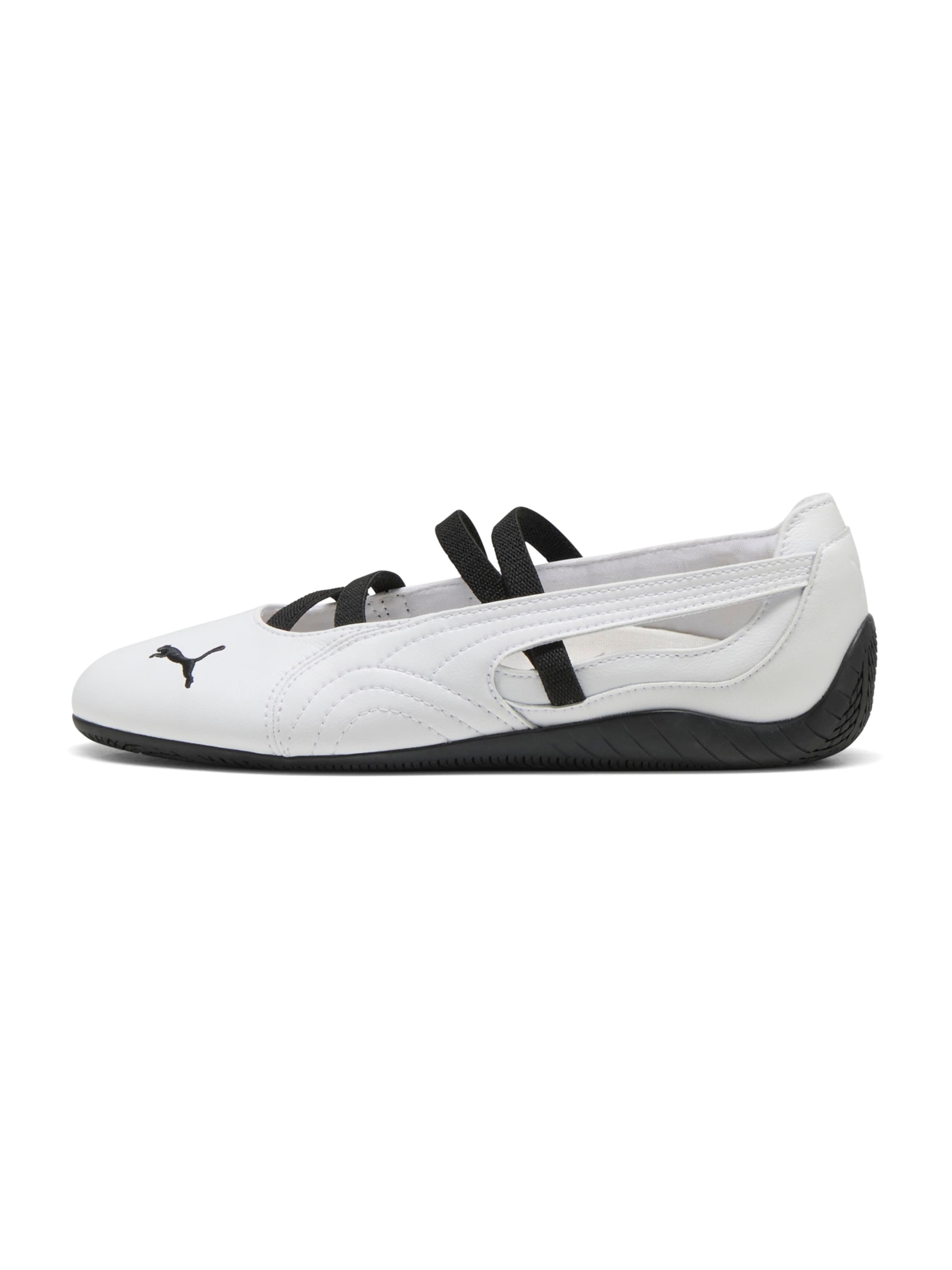 PUMA Ballerina 'Speedcat' in Wit: voorkant
