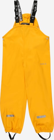 Kamik Spodnie outdoor 'MUDDY' w kolorze żółty: przód