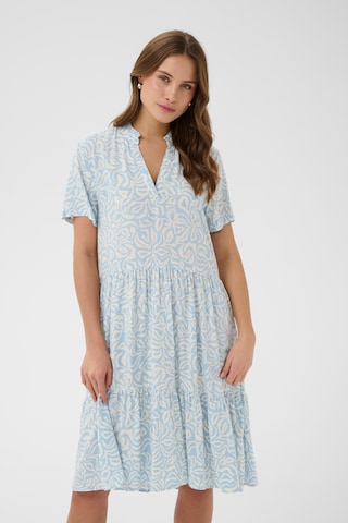 SAINT TROPEZ - Vestido 'Eda' em azul: frente